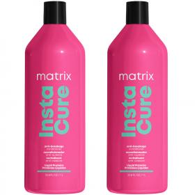 Matrix Профессиональный кондиционер Instacure для восстановления волос с жидким протеином, 1000 мл х 2 шт. фото