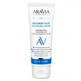 Aravia Laboratories Крем для лица увлажняющий с гиалуроновой кислотой Hyaluron Filler Hydrating Cream, 50 мл. фото