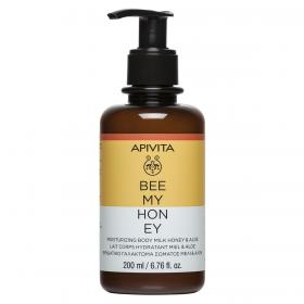 Apivita Увлажняющее молочко для тела Bee My Honey, 200 мл. фото