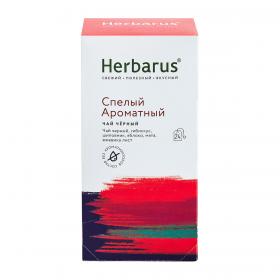 Herbarus Чай черный с добавками Спелый ароматный, 24 х 2 г. фото