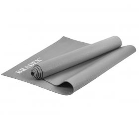 Bradex Коврик для йоги и фитнеса, серый, 190х61х0,5 см. фото