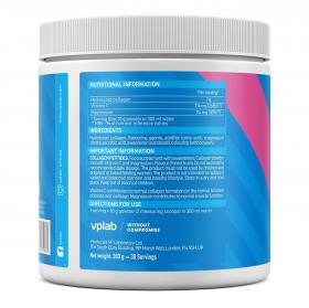 VPLAB Комплекс Collagen Peptides со вкусом лесных ягод для поддержки красоты и молодости, 300 г. фото