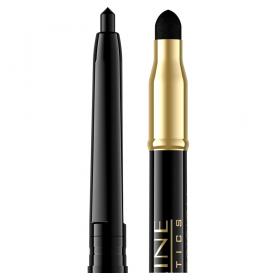 Eveline Cosmetics Автоматический карандаш с растушевкой Eye Max Precision, черный. фото