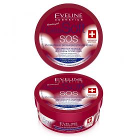 Eveline Cosmetics Интенсивно регенерирующий крем SOS для очень сухой кожи лица и тела, 200 мл. фото