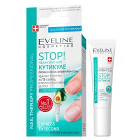 Eveline Cosmetics Крем-гель для удаления кутикулы за 15 секунд Stop неаккуратной кутикуле, 12 мл. фото