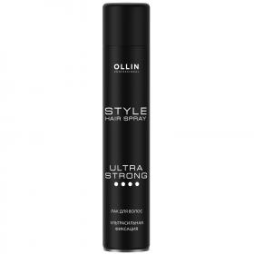 Ollin Professional Лак для волос ультрасильной фиксации, 500 мл. фото