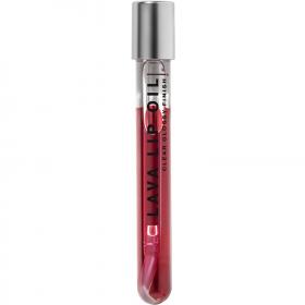 INFLUENCE beauty Увлажняющее двухфазное масло для губ Lava Lip Oil, тон 01 прозрачный темно-красный, 6 мл. фото