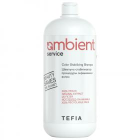 Tefia Шампунь-стабилизатор процедуры окрашивания волос Color Stabilizing Shampoo, 1000 мл. фото
