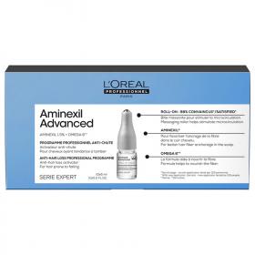 Loreal Professionnel Программа Aminexil Advanced от выпадения волос, 10 ампул х 6 мл. фото