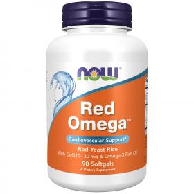Now Foods Комплекс Red Omega, 90 капсул х  1845 мг. фото