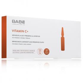 Babe Laboratorios Концентрат с витамином С для сияния и гладкости кожи, 10 ампул х 2 мл. фото