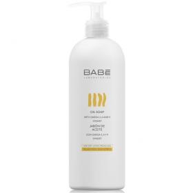 Babe Laboratorios Масляное мыло для душа для сухой и чувствительной кожи, 500 мл. фото