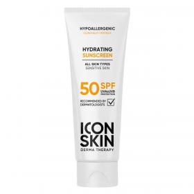Icon Skin Солнцезащитный увлажняющий крем SPF 50 для всех типов кожи, 75 мл. фото