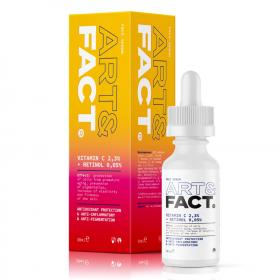 ArtFact Антиоксидантная сыворотка с витамином С 2,3  ретинолом 0,05 для лица, 30 мл. фото
