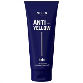 Ollin Professional Антижелтый бальзам для волос Anti-Yellow Balm, 250 мл. фото