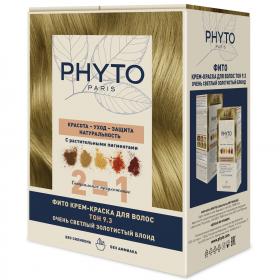 Phyto Крем-краска для волос тон 9.3 очень светлый золотистый блонд, 2 шт. фото