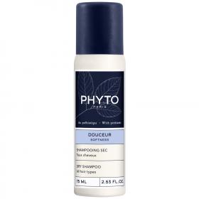 Phyto Cухой шампунь для волос Softness,75 мл. фото