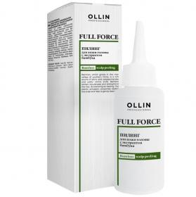 Ollin Professional Пилинг с экстрактом бамбука для кожи головы, 80 мл. фото