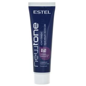 Estel Тонирующая маска для волос 861 Светло-русый фиолетово-пепельный, 60 мл. фото