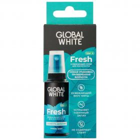 Global White Освежающий спрей для полости рта Свежее дыхание, 15 мл. фото