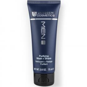 Janssen Cosmetics Нежный крем для умывания и бритья Purifying Wash  Shave, 75 мл. фото
