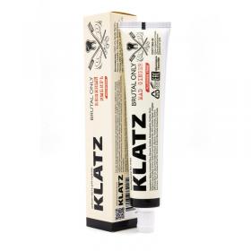 Klatz Зубная паста для мужчин Бешеный имбирь без фтора, 75 мл. фото