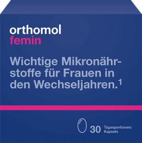 Orthomol Комплекс Фемин для женщин во время постменопаузы, 60 капсул. фото