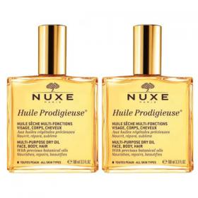Nuxe Сухое масло для лица, тела и волос Huile, 2 х 100 мл. фото