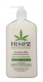 Hempz Увлажняющее молочко для чувствительной кожи Sensitive Skin Herbal Moisturizer, 500 мл. фото