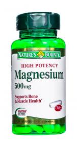 Natures Bounty Магний 500 мг 100 таблеток. фото