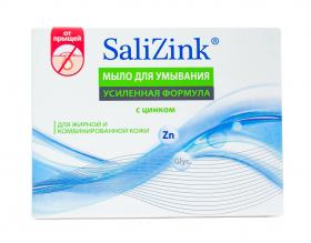 Salizink Мыло для умывания для жирной и комбинированной кожи с цинком, 100 г. фото