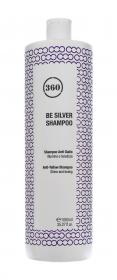 360 Антижелтый шампунь для волос Be Silver Shampoo, 1000 мл. фото