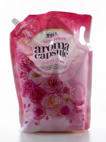Cj Lion Porinse aroma capsule Кондиционер для белья с ароматом розы 2,1 кг. фото