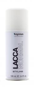 Kapous Professional Аэрозольный лак для волос нормальной фиксации Lacca Normal, 100 мл. фото