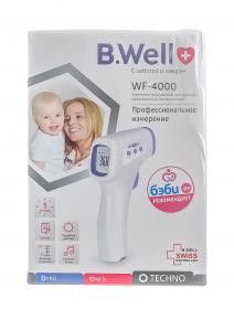 B.Well Медицинский электронный термометр WF-4000, инфракрасный,  бесконтактный, 1 шт. фото