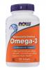 Нау Фудс Омега-3 1400 мг, 200 капсул (Now Foods, Жирные кислоты) фото 1