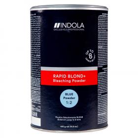Indola Обесцвечивающий голубой порошок Rapid Blonde, 450 г. фото