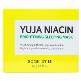 Some By Mi Осветляющая ночная маска с экстрактом юдзу Brightening Sleeping Mask, 60 г. фото