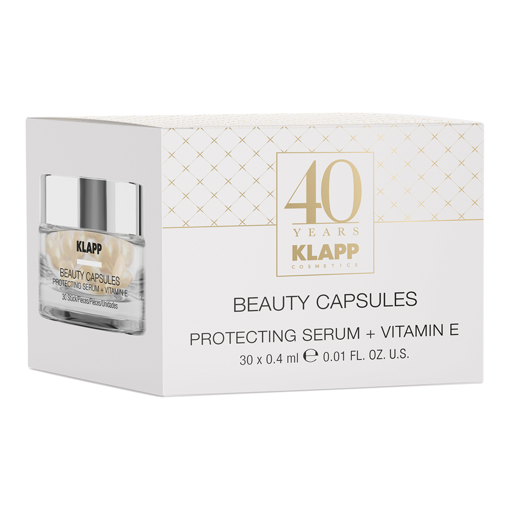 

Klapp Капсулы для лица Protecting Serum + Vitamin E, 30 шт (Klapp, Beauty Capsules), Beauty Capsules