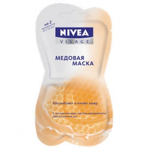 Нивеа Медовая маска с медом и маслом Макадамского ореха 15 мл (Nivea, Уход за лицом) фото 0