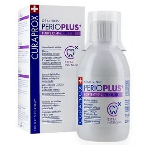 Curaprox Жидкость - ополаскиватель Perio Plus Forte 200 мл (Curaprox, Perio Plus)