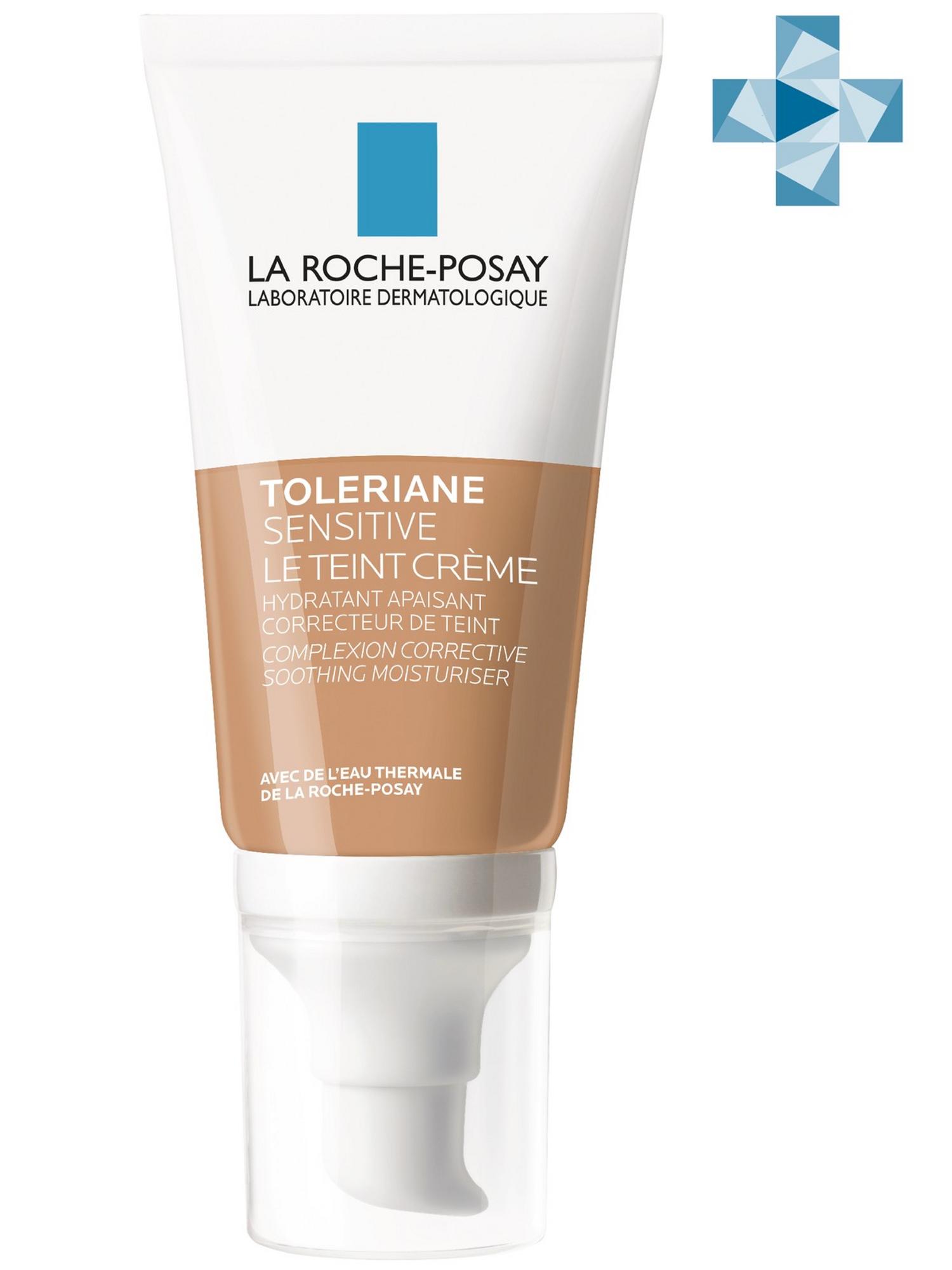 La Roche-Posay Тонирующий увлажняющий крем для чувствительной кожи, натуральный оттенок, 50 мл (La Roche-Posay, Toleriane)