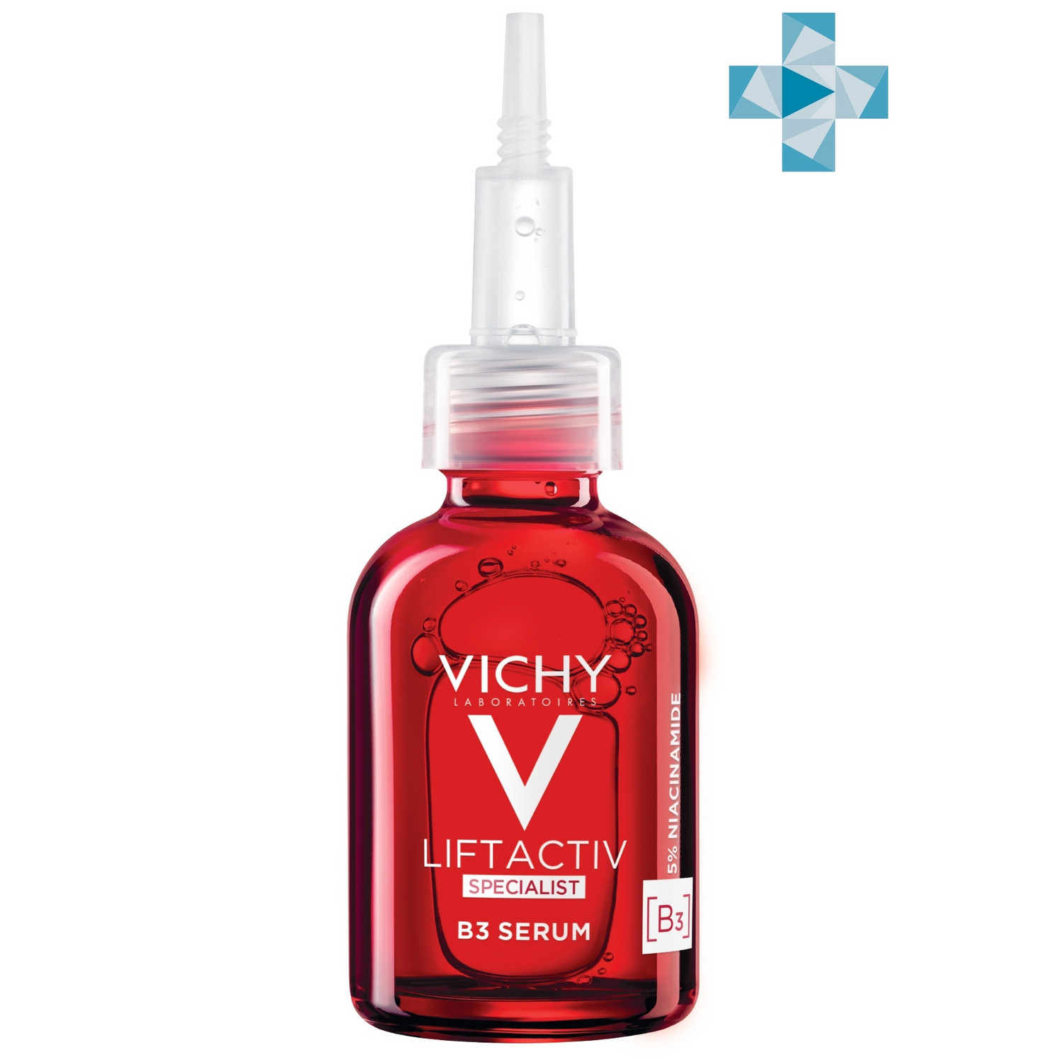 цена Vichy Сыворотка комплексного действия с витамином B3 против пигментации и морщин, 30 мл (Vichy, Liftactiv)