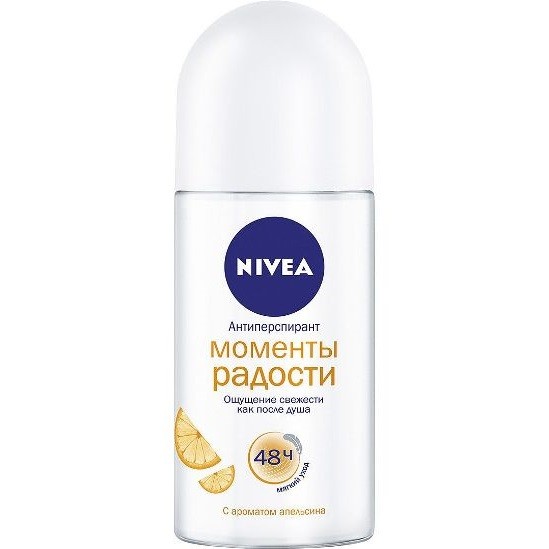 Нивеа Дезодорант шарик Моменты радости женский 50 мл (Nivea, Уход за телом) фото 0