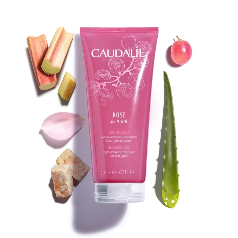 Кодали Гель для душа Rose De Vigne 200 мл (Caudalie, Body) фото 0