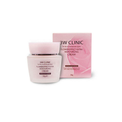 

3W Clinic Крем для лица экстра-увлажнение Flower Effect, 50 г (3W Clinic, Для лица), Для лица