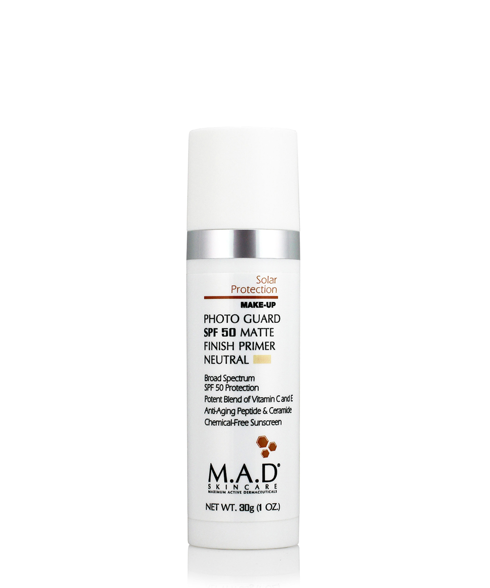 

M.A.D. Матирующий крем-праймер с защитой spf 50 neutral, 30 мл (M.A.D., Sun Protection), Sun Protection