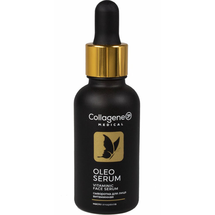 

Medical Collagene 3D Сыворотка для всех типов кожи лица Oleo Serum, 30 мл (Medical Collagene 3D, Golden Glow), Golden Glow