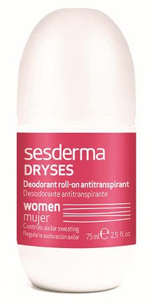Sesderma Дезодорант-антиперспирант для женщин, 75 мл (Sesderma, Dryses) sesderma dryses body antipersperant solution лосьон антиперспирант 100 мл