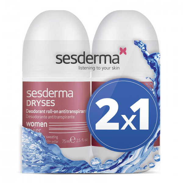 Sesderma Набор (дезодорант-антиперспирант для женщин 75 мл х 2 шт) (Sesderma, Dryses)